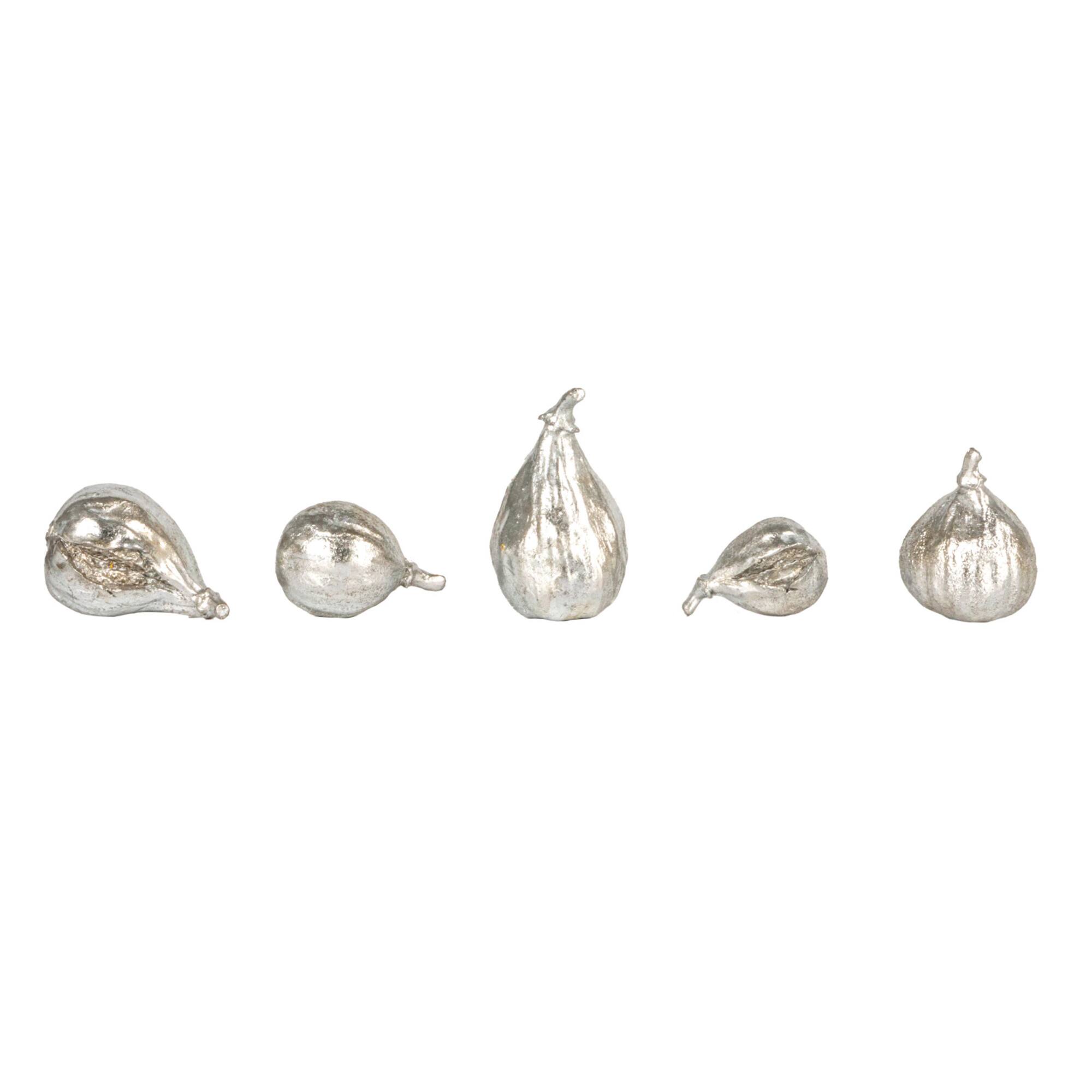Hello Honey® 3" Silver Decorative Fig Set
